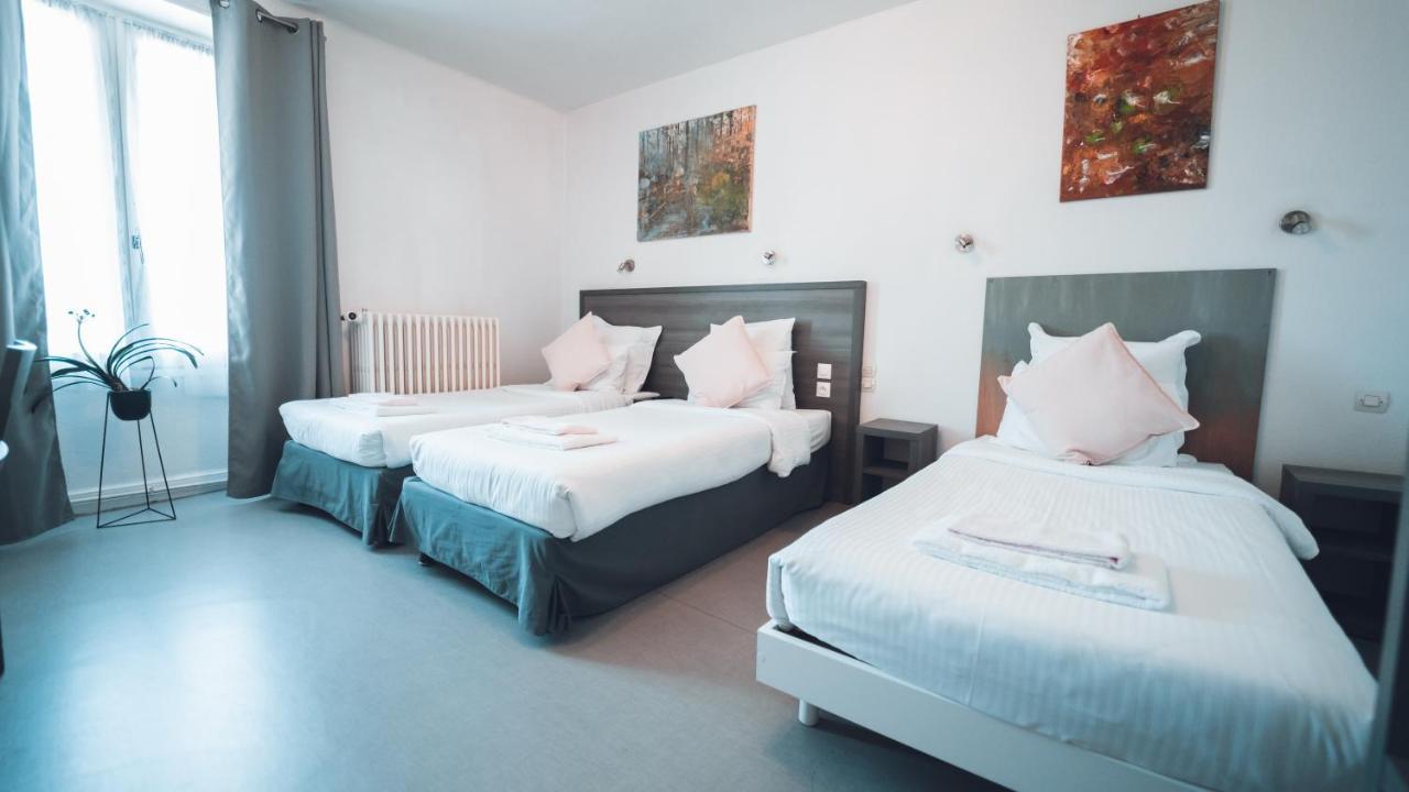 Logis Hotel Restaurant & Pizzeria Vuillot Cuiseaux Dış mekan fotoğraf